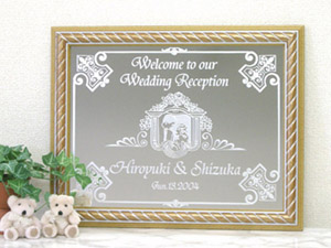 結婚式のウェルカムボード