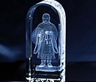 メモリアルアイテムに癒しの仏像