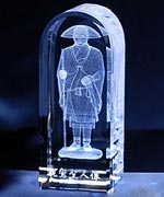 メモリアルアイテムに癒しの仏像