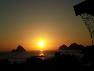 平戸島の夕日