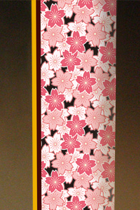 フルカラー絵柄入りガラス楯(盾)桜