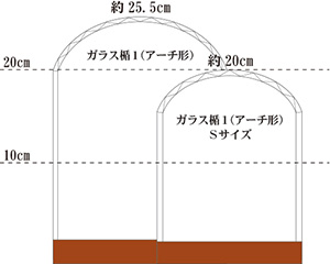 ガラス楯(盾)1